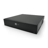 16 CHANNEL 2U 4K NVR - SUPPORTS 32MP RESOLUTION - 384MBPS THROUGHPUT - H.265 - HDMI - 128TB